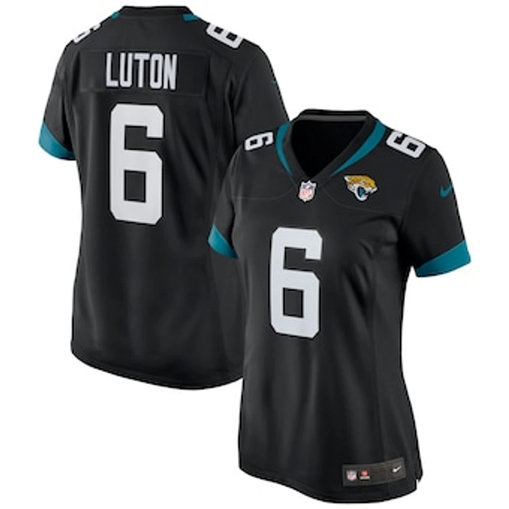 Women's Nike Jake Luton Black Jacksonville Jaguars Game Jersey