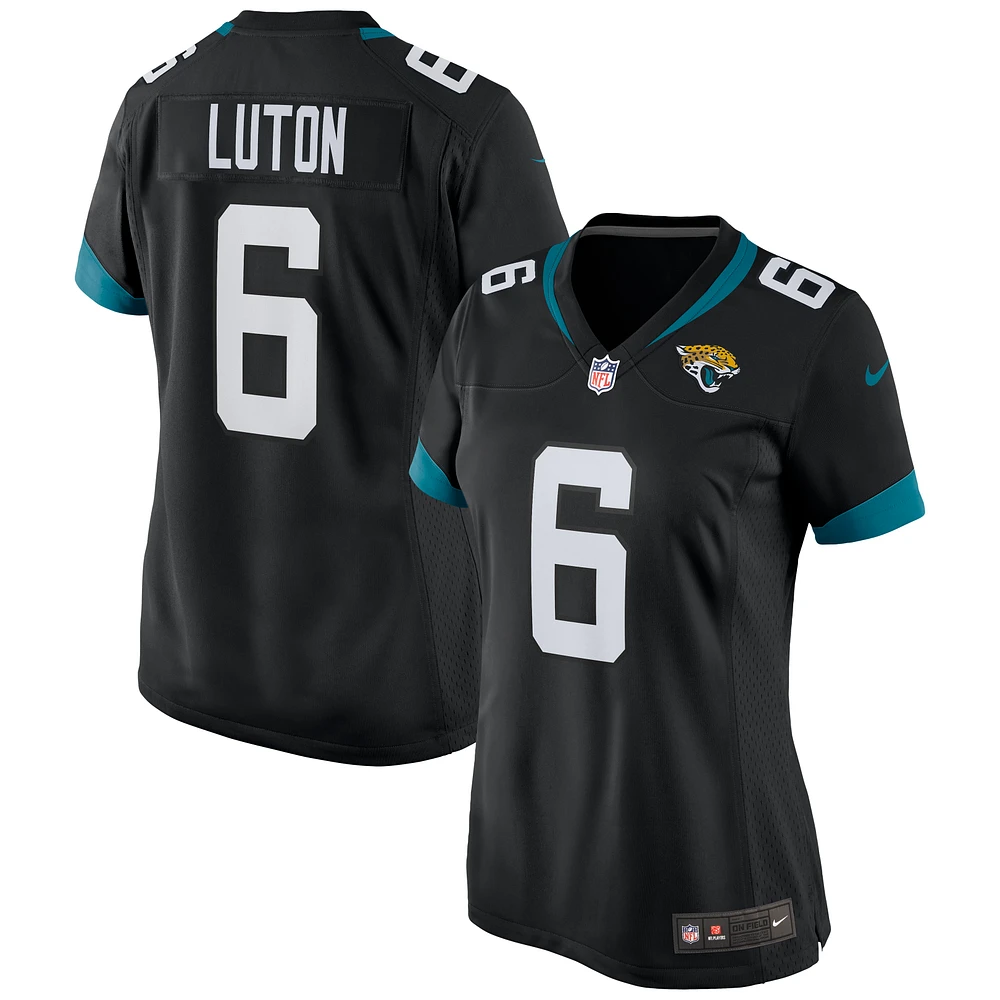 Women's Nike Jake Luton Black Jacksonville Jaguars Game Jersey