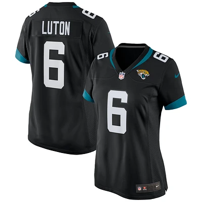 Women's Nike Jake Luton Black Jacksonville Jaguars Game Jersey