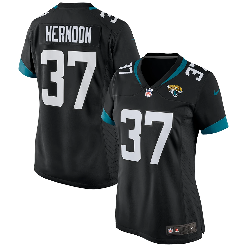 Women's Nike Tre Herndon Black Jacksonville Jaguars Game Jersey