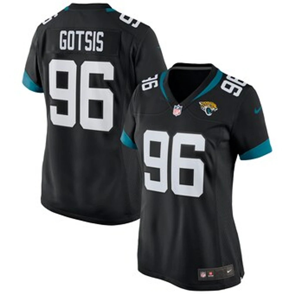 Women's Nike Adam Gotsis Black Jacksonville Jaguars Game Jersey