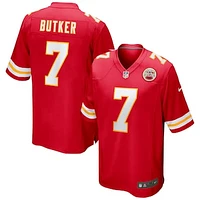 Men's Nike Harrison Butker Red Kansas City Chiefs Game Jersey