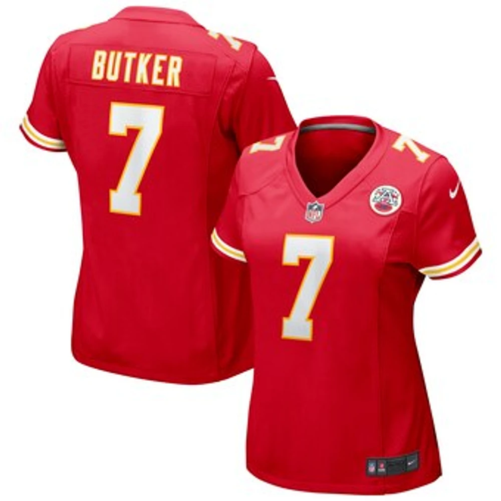 Women's Nike Harrison Butker Red Kansas City Chiefs Game Jersey