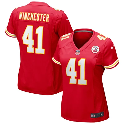 Women's Nike James Winchester Red Kansas City Chiefs Game Jersey