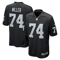 Men's Nike Kolton Miller Black Las Vegas Raiders Game Jersey