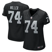 Women's Nike Kolton Miller Black Las Vegas Raiders Game Jersey