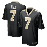 Men's Nike Taysom Hill Black New Orleans Saints Game Jersey