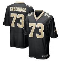 Men's Nike Ethan Greenidge Black New Orleans Saints Game Jersey