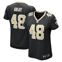 Women's Nike J.T. Gray Black New Orleans Saints Game Jersey