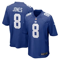 Men's Nike Daniel Jones Royal New York Giants Game Jersey