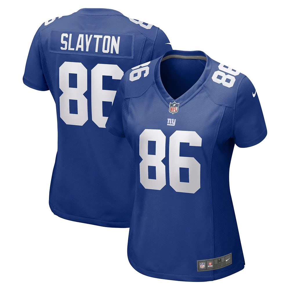 Women's Nike Darius Slayton Royal New York Giants Game Jersey