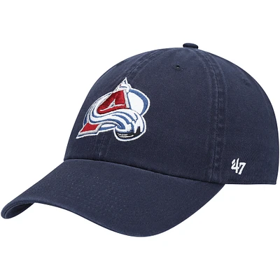 Men's '47 Navy Colorado Avalanche Team Clean Up Adjustable Hat