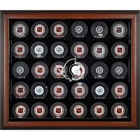 Ottawa Senators Brown Framed (2020-Present) 30-Puck Display Case