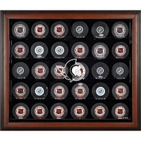 Ottawa Senators Brown Framed (2020-Present) 30-Puck Display Case