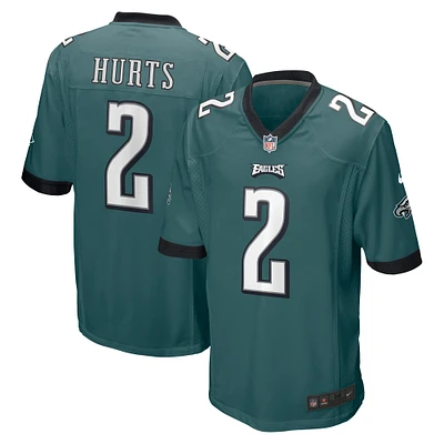 Men's Nike Jalen Hurts Midnight Green Philadelphia Eagles Player Game Jersey