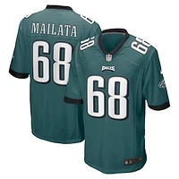 Men's Nike Jordan Mailata Midnight Green Philadelphia Eagles Game Jersey