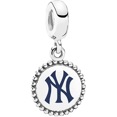 Women's Pandora New York Yankees Color Dangle Charm