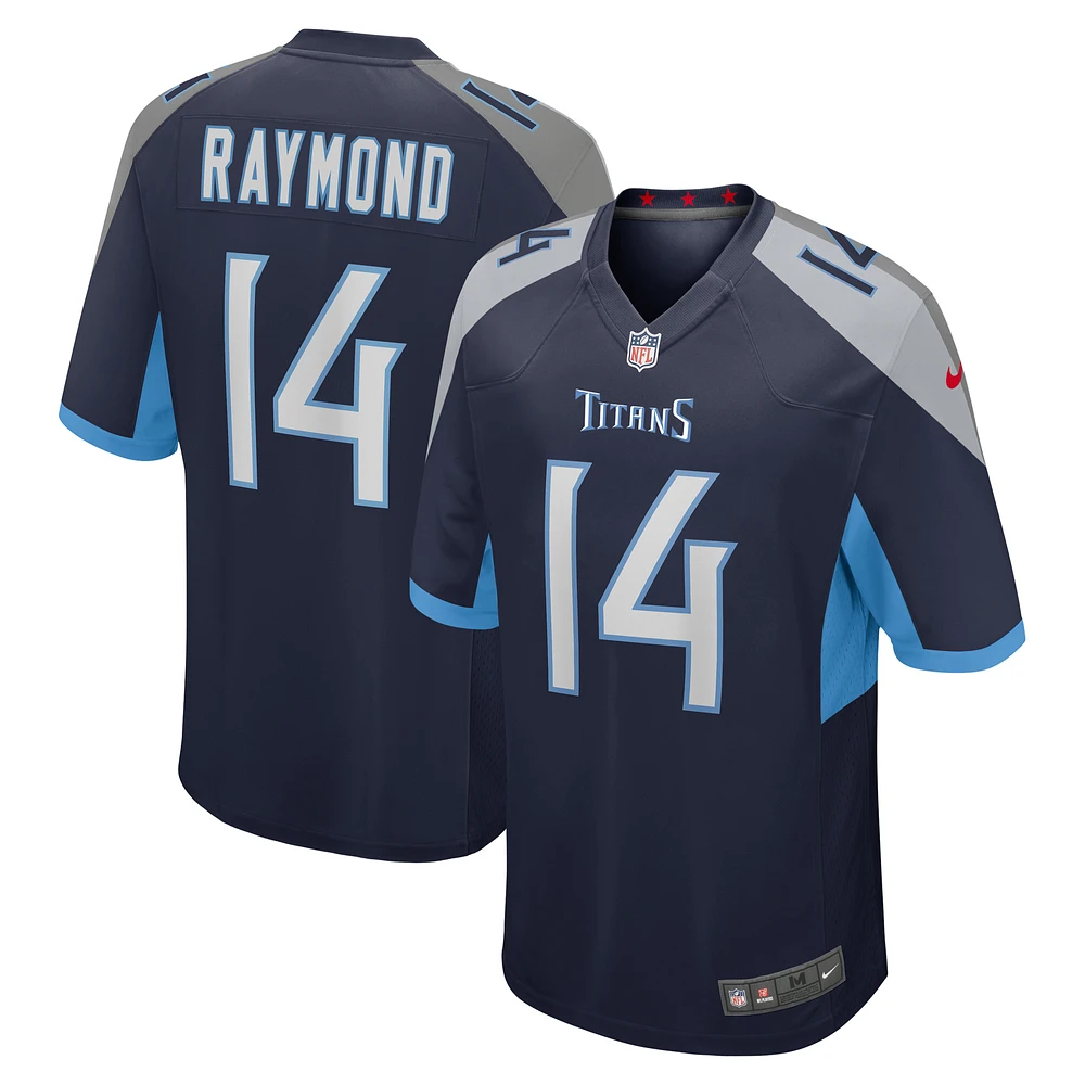 Men's Nike Kalif Raymond Navy Tennessee Titans Game Jersey