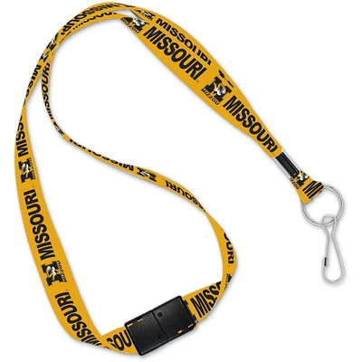 WinCraft Missouri Tigers Multipurpose Breakaway Lanyard