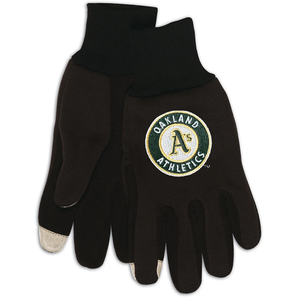 WinCraft Oakland Athletics Technology Gloves