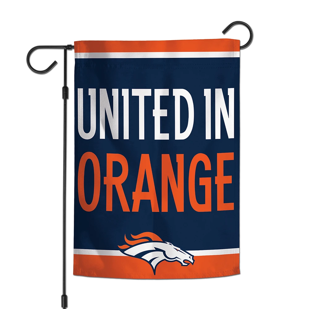 WinCraft Denver Broncos 2-Sided 12'' x 18'' Garden Flag