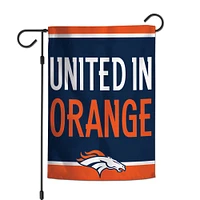 WinCraft Denver Broncos 2-Sided 12'' x 18'' Garden Flag