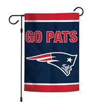 WinCraft New England Patriots 2-Sided 12'' x 18'' Garden Flag