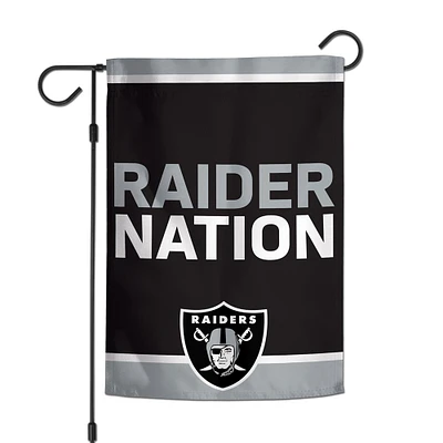 Las Vegas Raiders WinCraft 2-Sided 12'' x 18'' Garden Flag