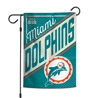 WinCraft Miami Dolphins 2-Sided 12'' x 18'' Team Garden Flag