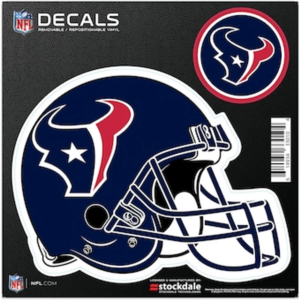 Houston Texans WinCraft 8'' x 8'' All Surface Decal