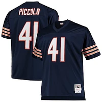 Men's Mitchell & Ness Brian Piccolo Navy Chicago Bears Big & Tall 1969 Retired Player Replica Jersey