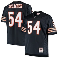 Men's Mitchell & Ness Brian Urlacher Navy Chicago Bears Big & Tall 2001 Retired Player Replica Jersey