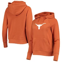 Women's Champion Texas Orange Texas Longhorns Arch Team Logo Pullover Hoodie