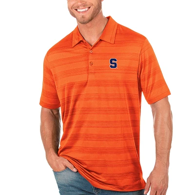 Men's Antigua Orange Syracuse Orange Compass Polo