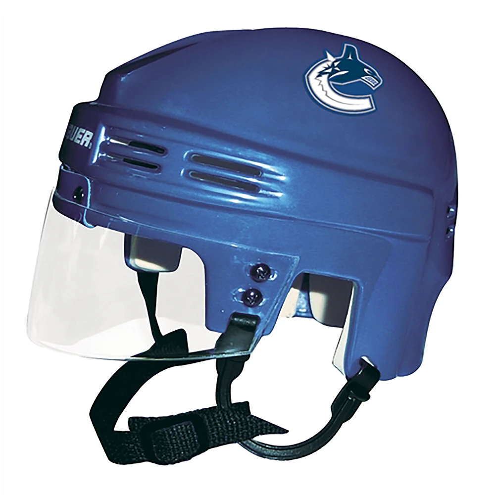 Vancouver Canucks Unsigned Sportstar Blue Mini Helmet