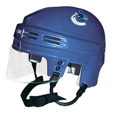 Vancouver Canucks Unsigned Sportstar Blue Mini Helmet