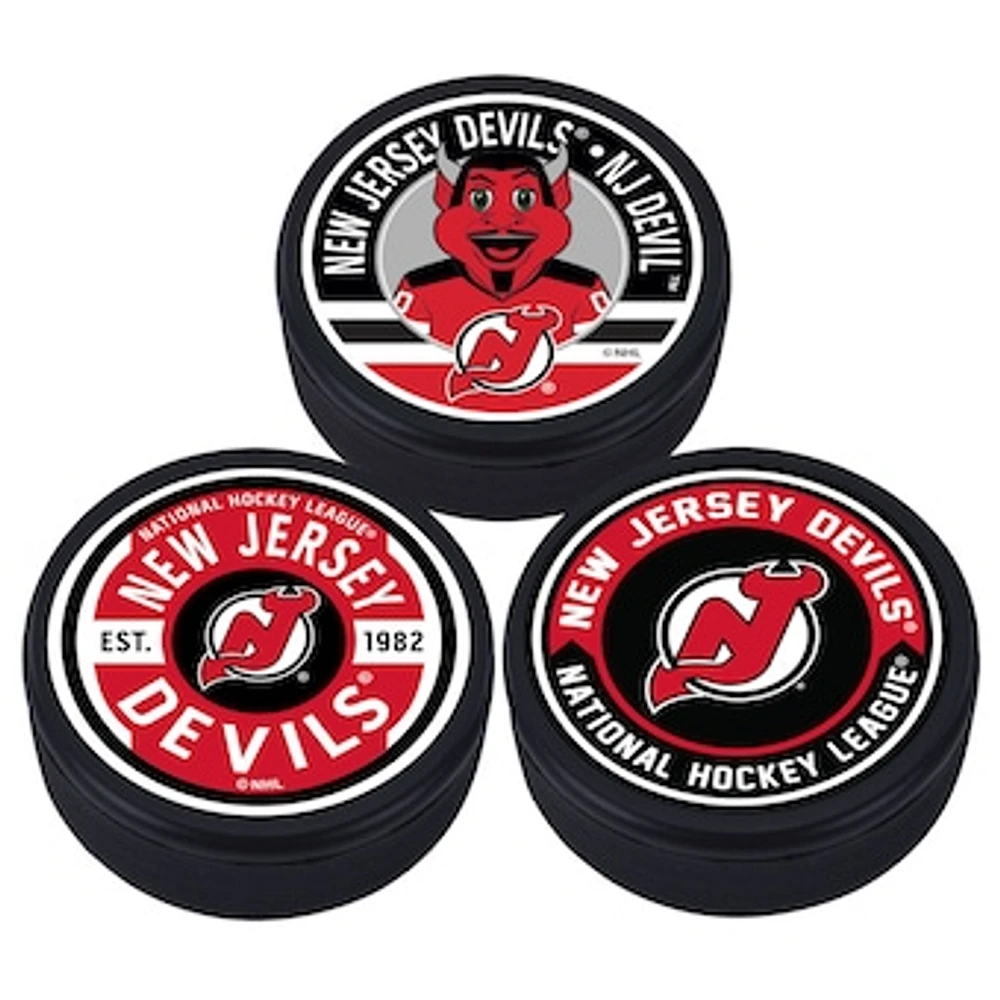 New Jersey Devils - 3-Puck Pack