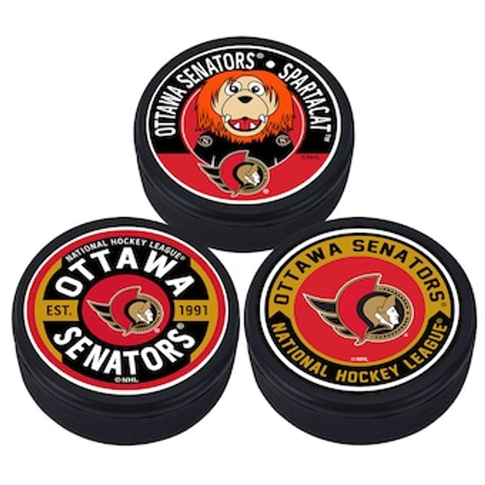 Ottawa Senators - 3-Puck Pack