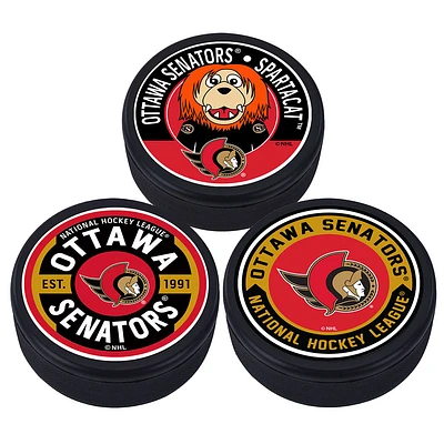 Ottawa Senators - 3-Puck Pack