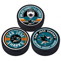 San Jose Sharks - 3-Puck Pack