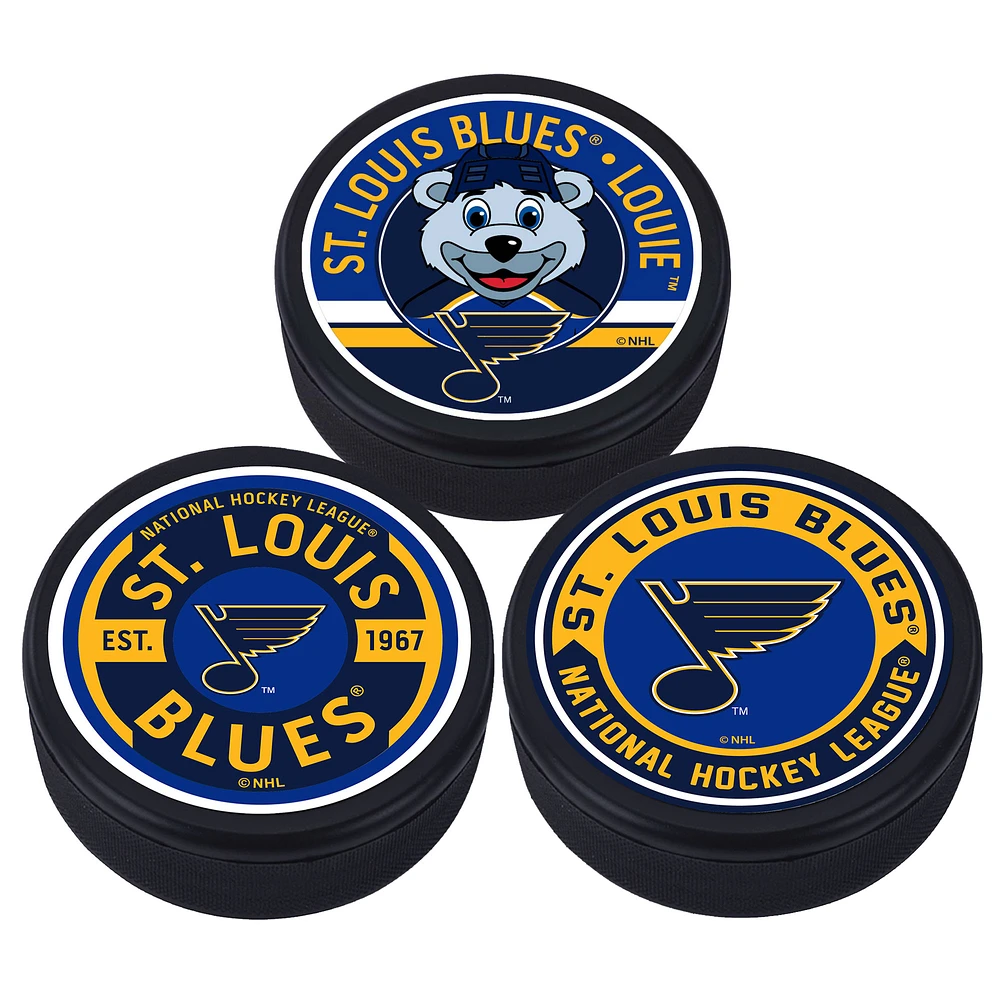 St. Louis Blues - 3-Puck Pack