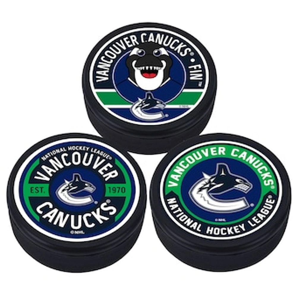 Vancouver Canucks - 3-Puck Pack