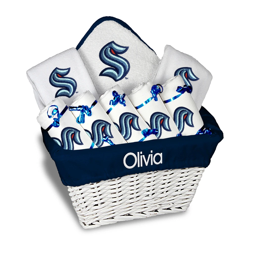 Infant Seattle Kraken Personalized Large Gift Basket