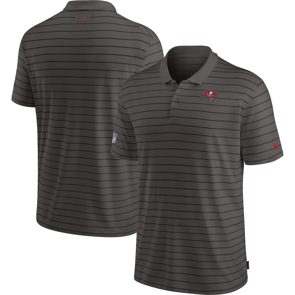 Men's Nike Pewter Tampa Bay Buccaneers Sideline Victory Coaches Performance Polo