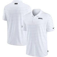 Men's Nike White Atlanta Falcons Sideline Victory Coaches Performance Polo