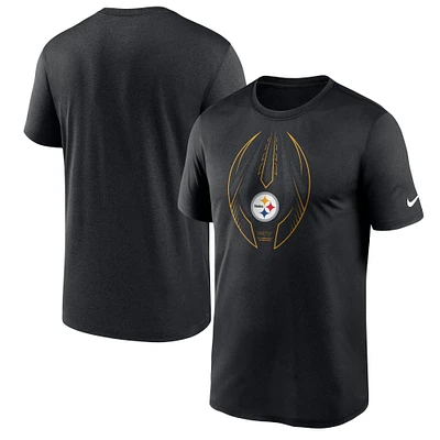 Men's Nike Black Pittsburgh Steelers Legend Icon T-Shirt