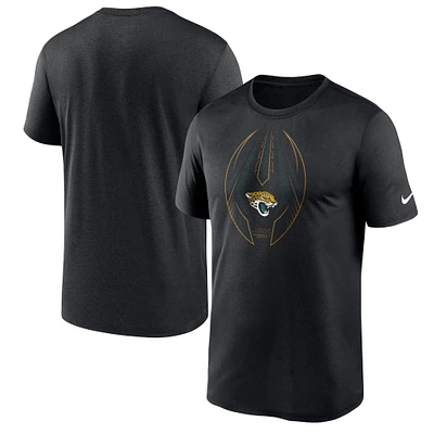 Men's Nike Black Jacksonville Jaguars Legend Icon Logo Performance T-Shirt