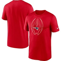 Men's Nike Red New England Patriots Legend Icon T-Shirt