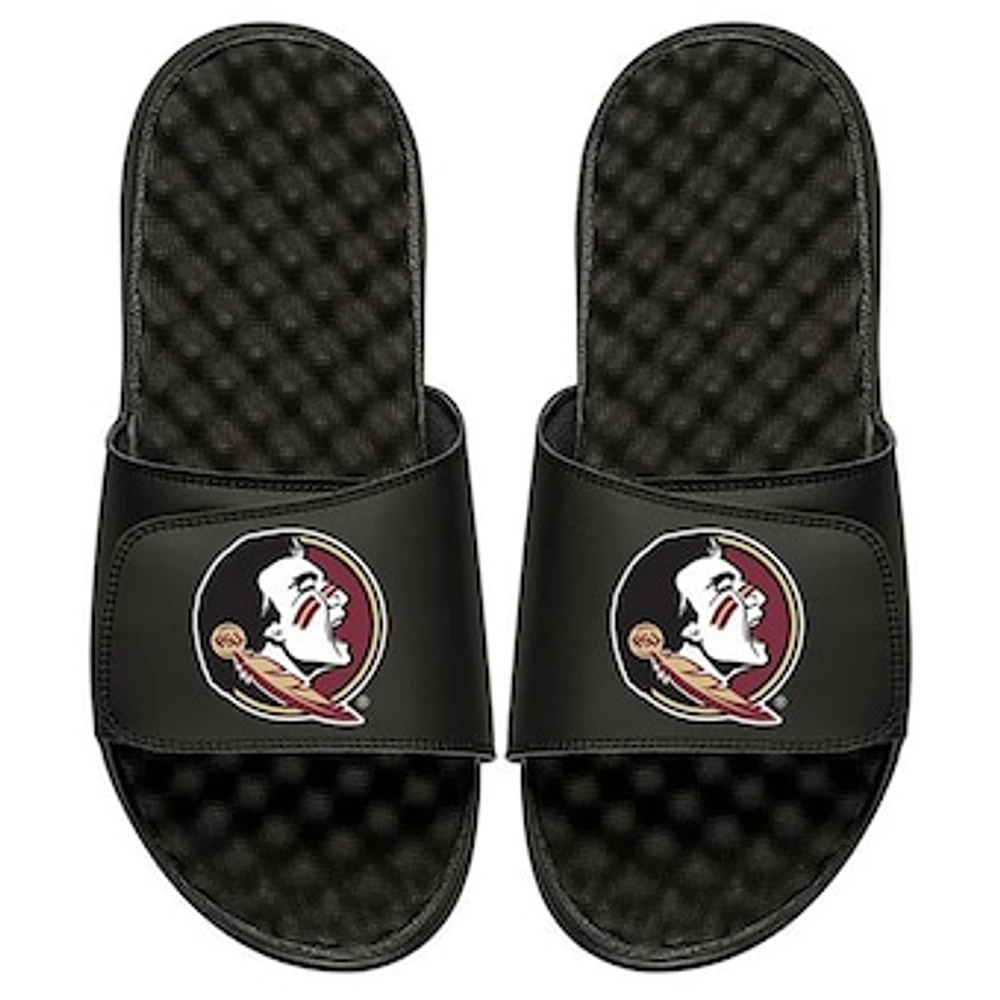 Men's ISlide Black Florida State Seminoles Primary Logo Slide Sandals