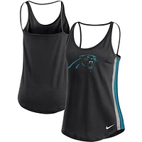 Women's Nike Black Carolina Panthers Fashion Performance Tank Top